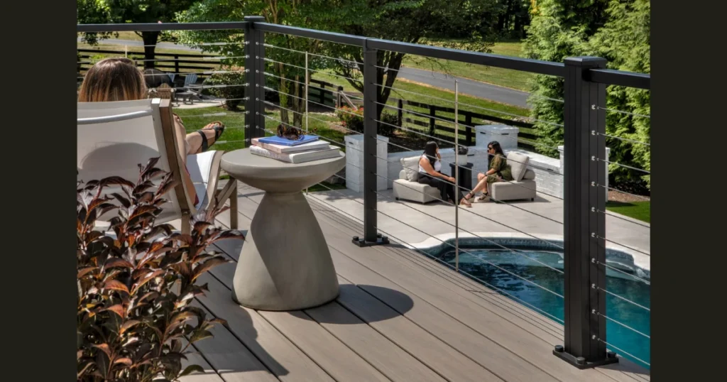 Cable Railing for an Open Look