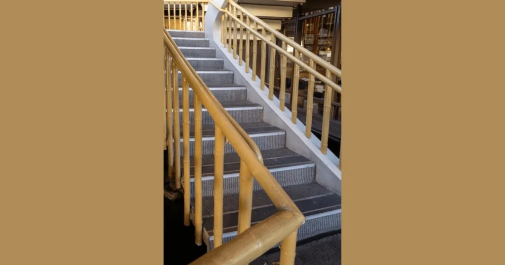 Rattan Panel Boho Railing Design