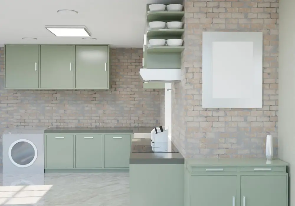 Sage Green Kitchen Paint