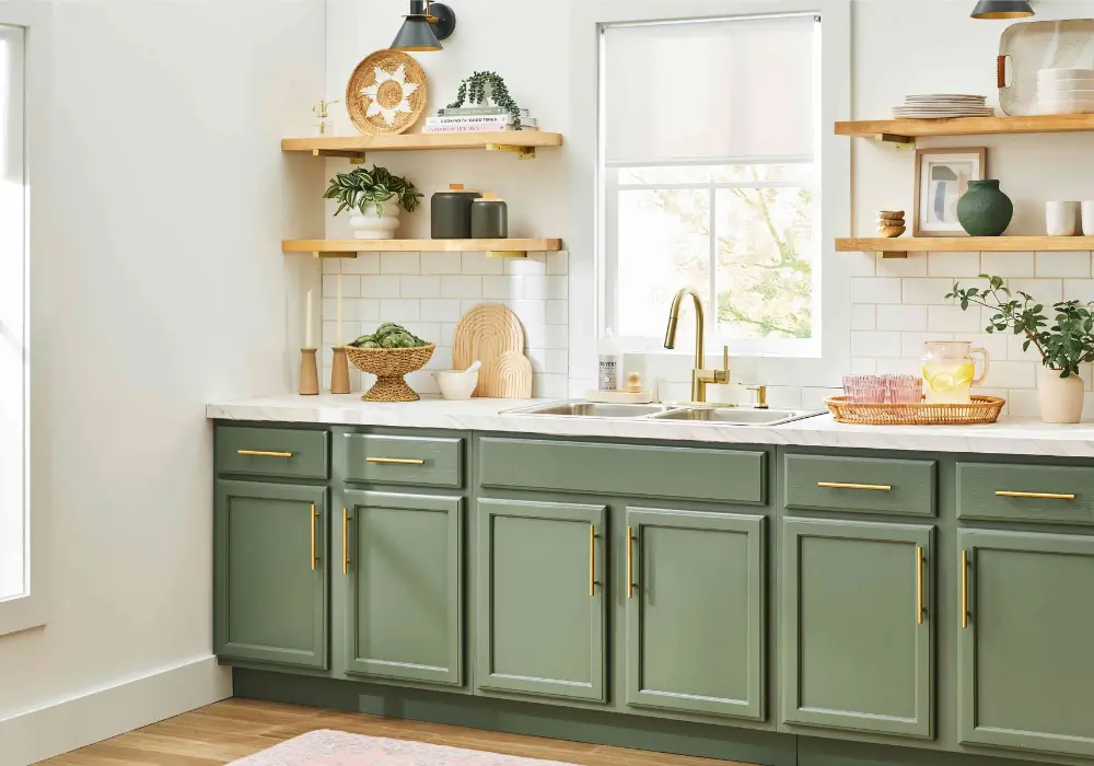 Sage Green Kitchen