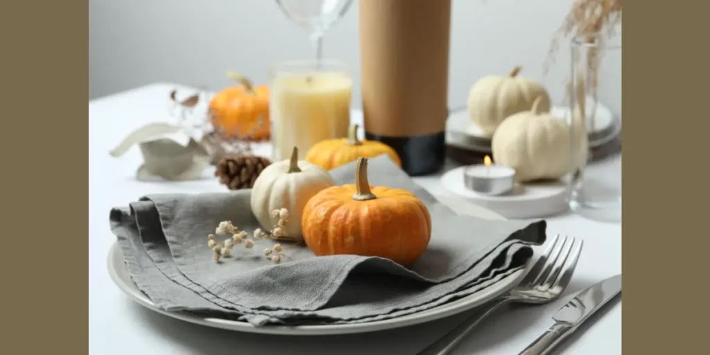Seasonal Kitchen Table Decor