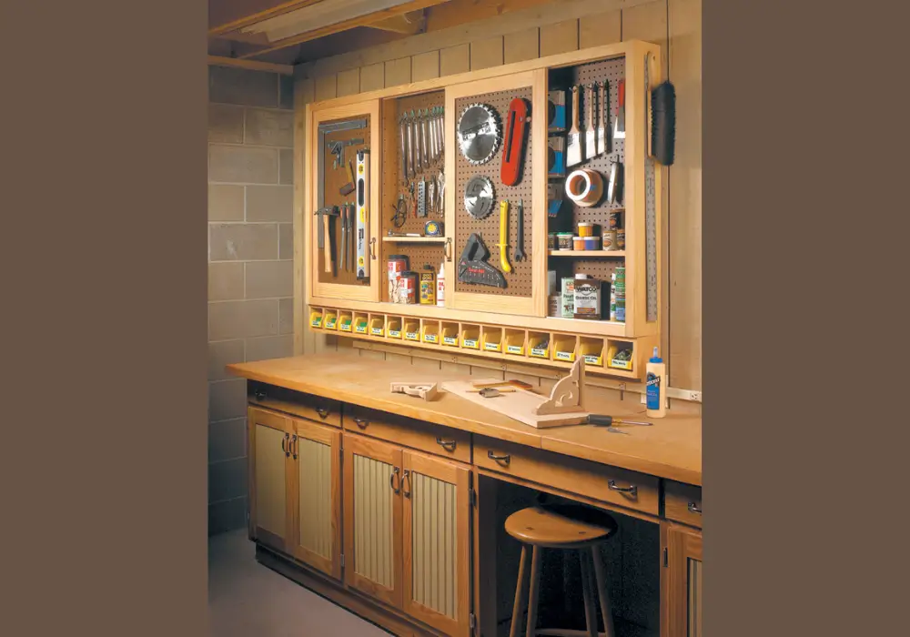 Sliding Tool Storage Panels