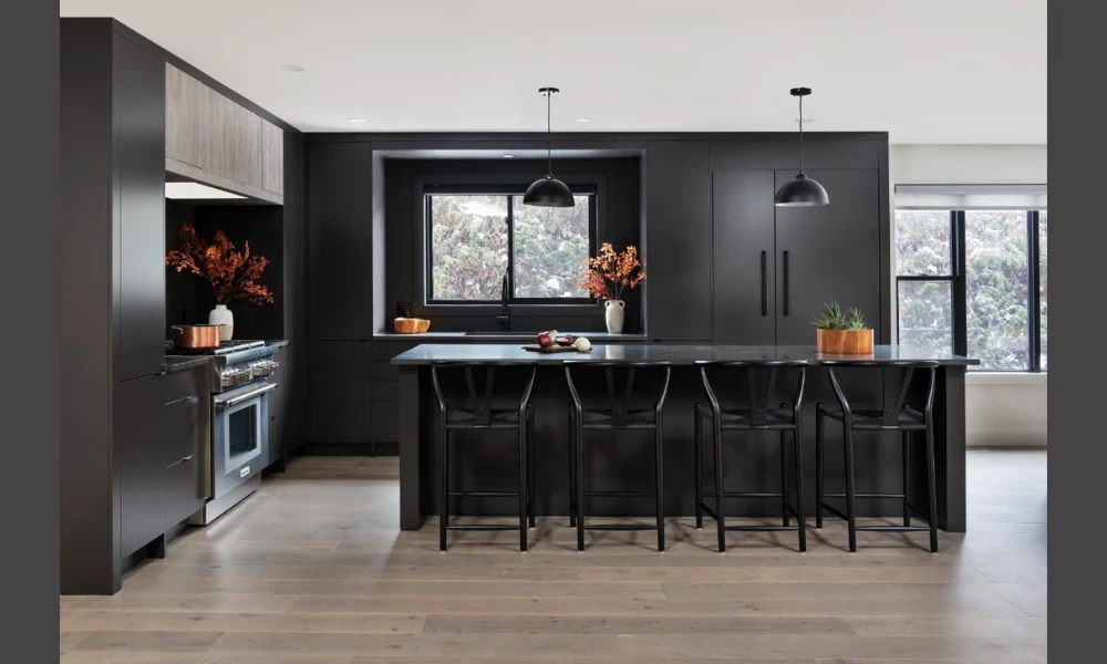 Matte Black Kitchen Style for a Bold Aesthetic