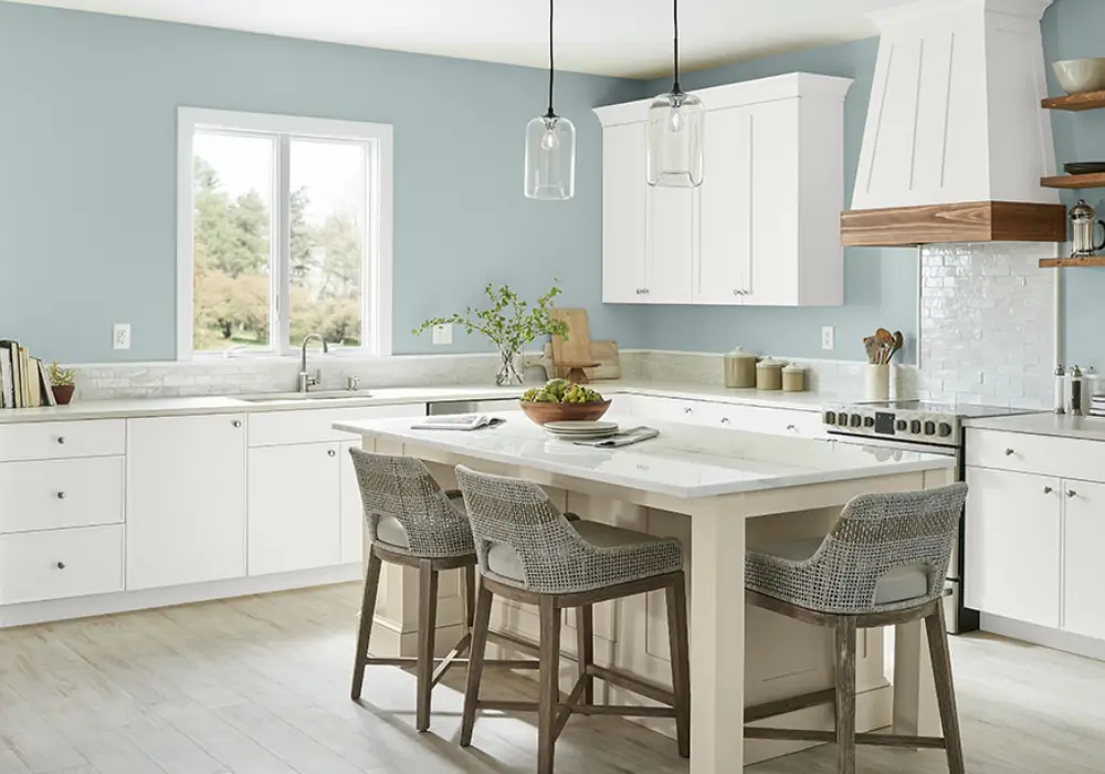 Soft Blue Coastal Theme