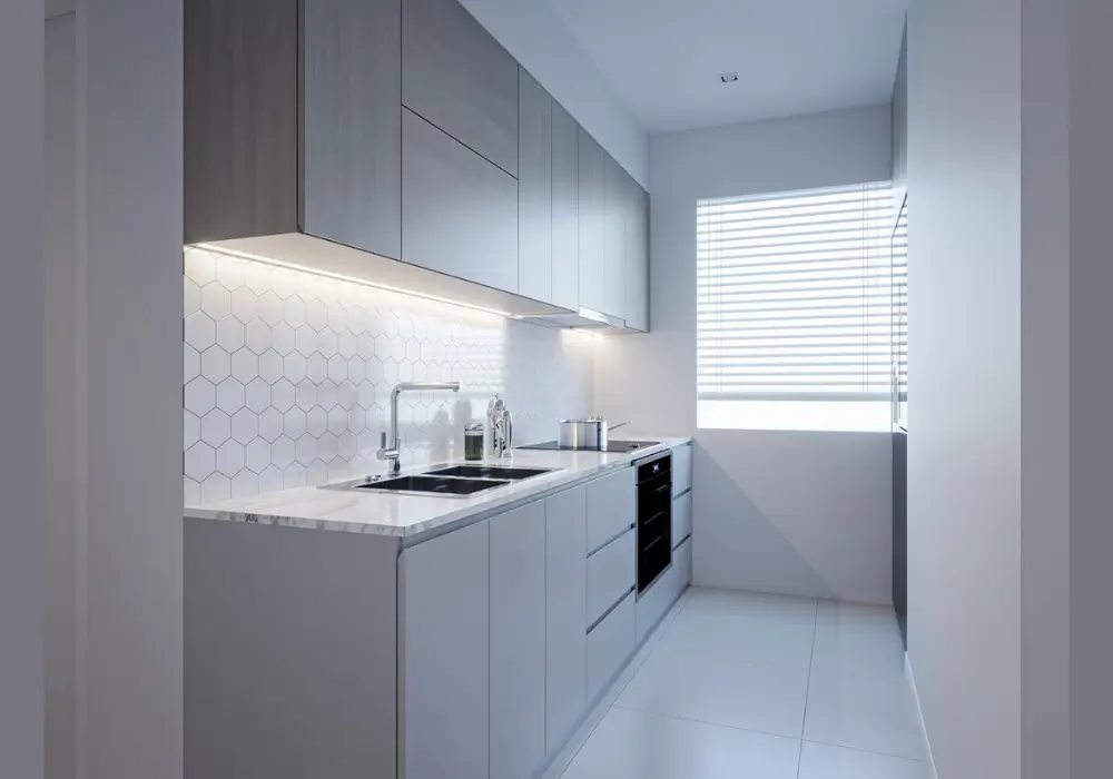 Soft Gray Kitchen Color