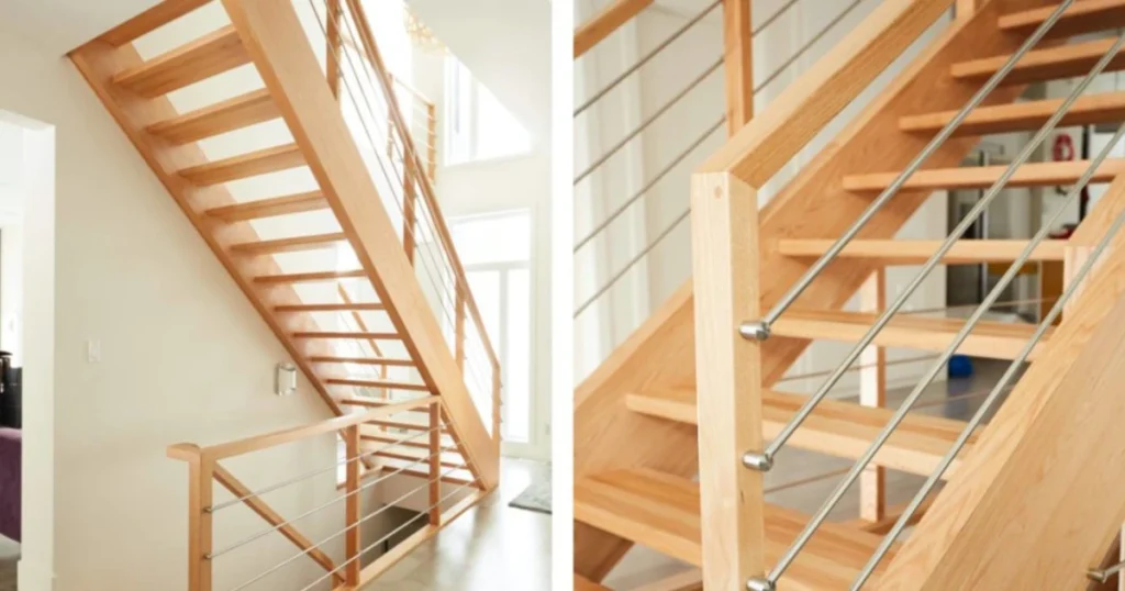 Stainless Steel Horizontal Metal Stair Railing