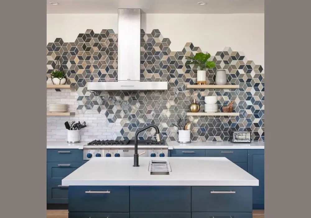 Statement Backsplash