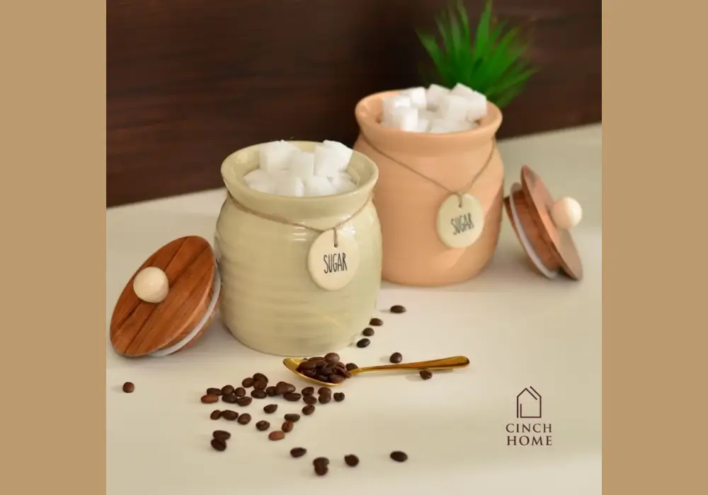 Stylish Canisters for Storage