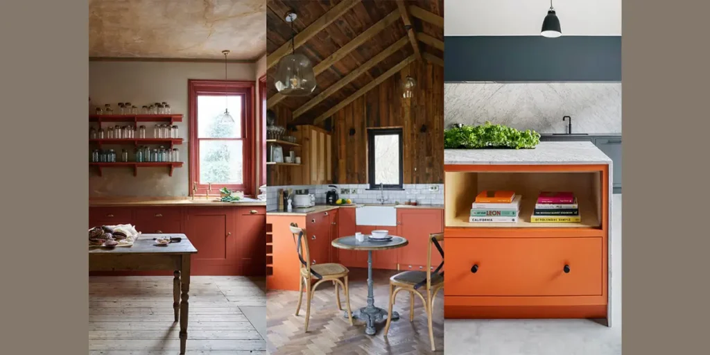 Terracotta Kitchen Cabinets