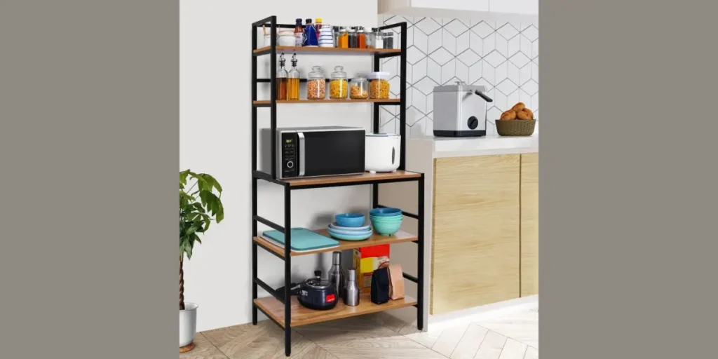 Tiered Kitchen Shelves
