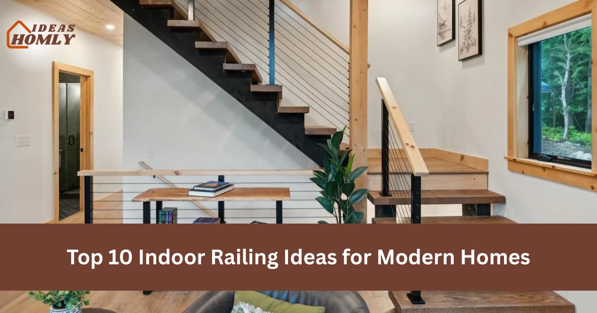 indoor railing ideas