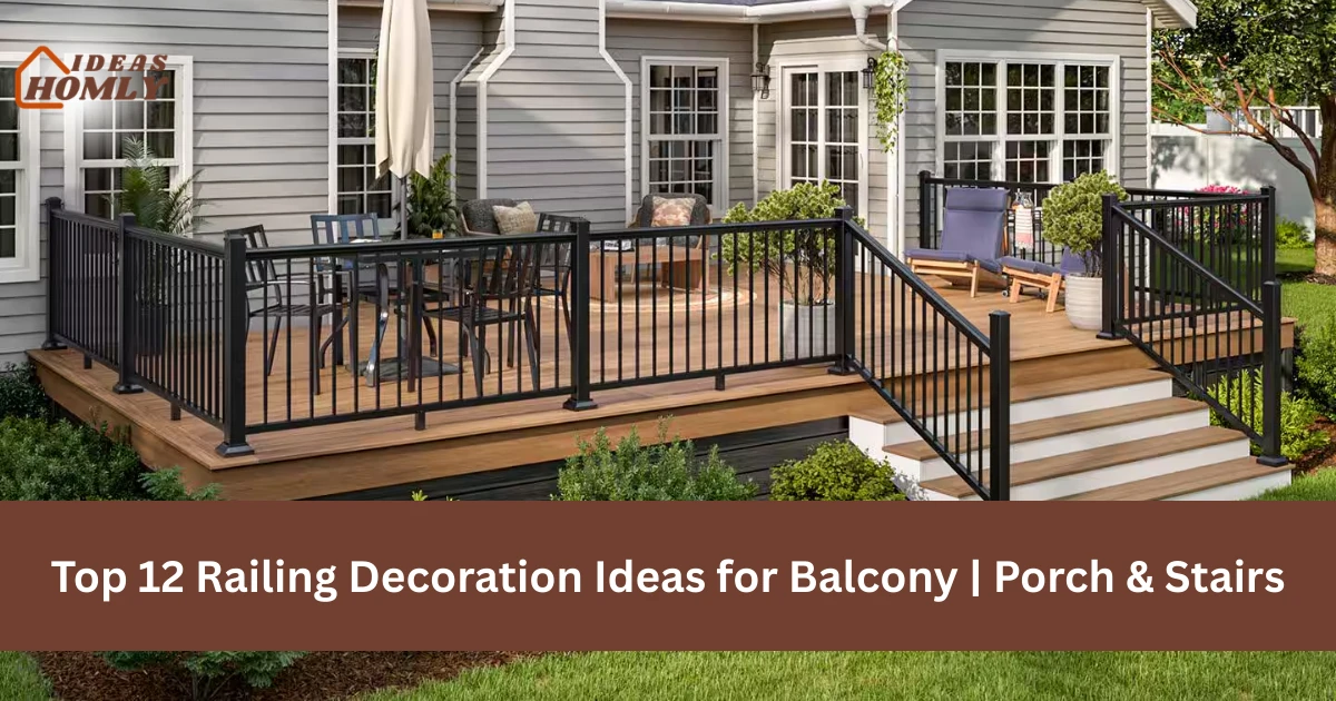 railing decoration ideas