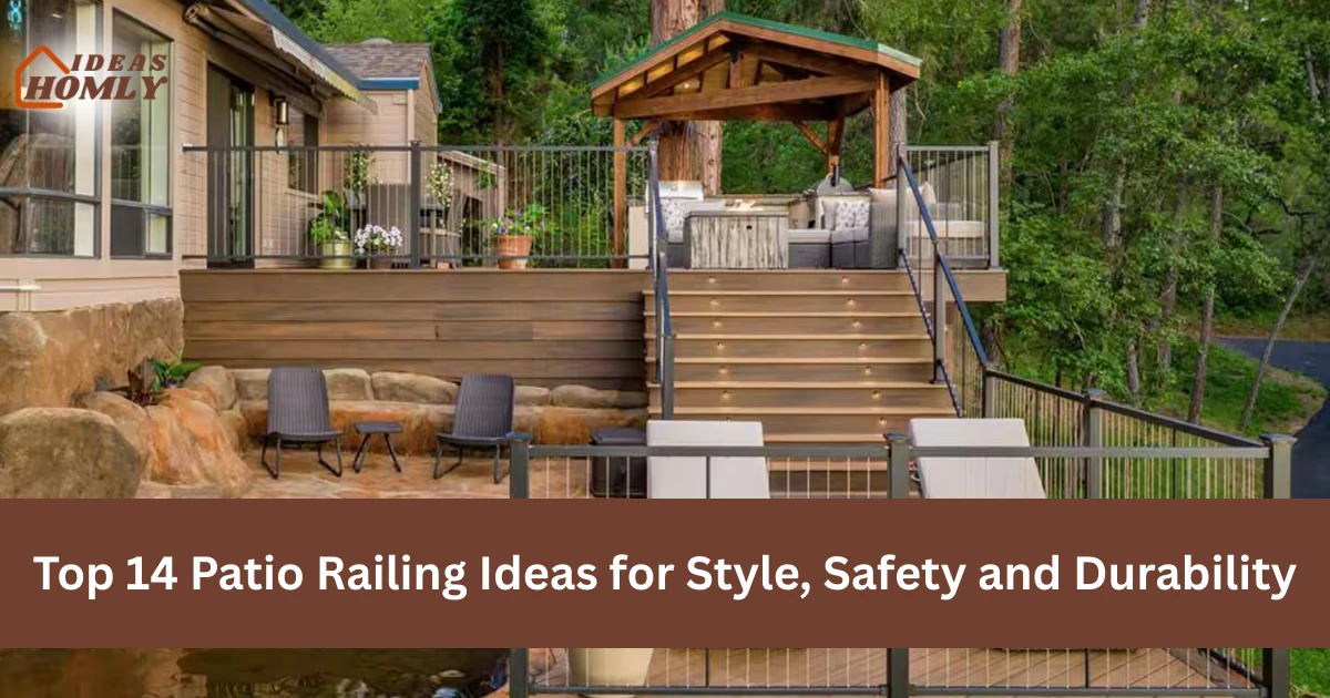 patio railing ideas