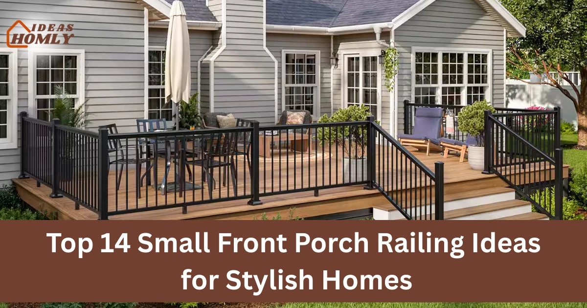 small front porch railing