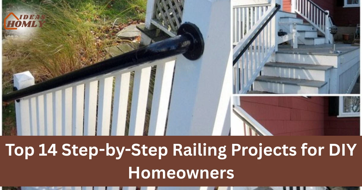 step-by-step railing projects