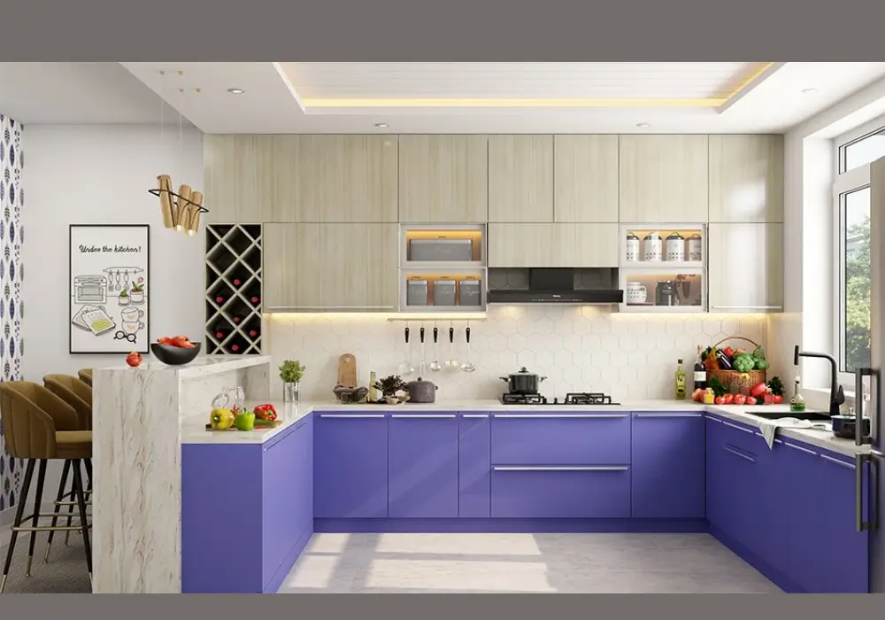 Two-Tone Color Kitchen
