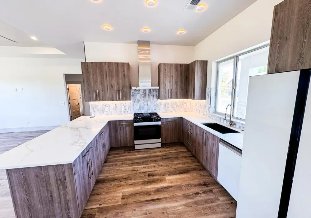 U-Shaped Kitchen Floor Plan