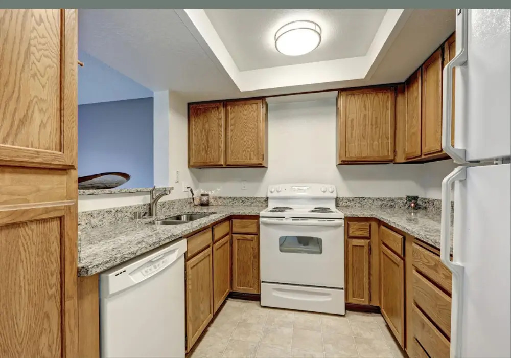 U-Shaped Kitchen Layout