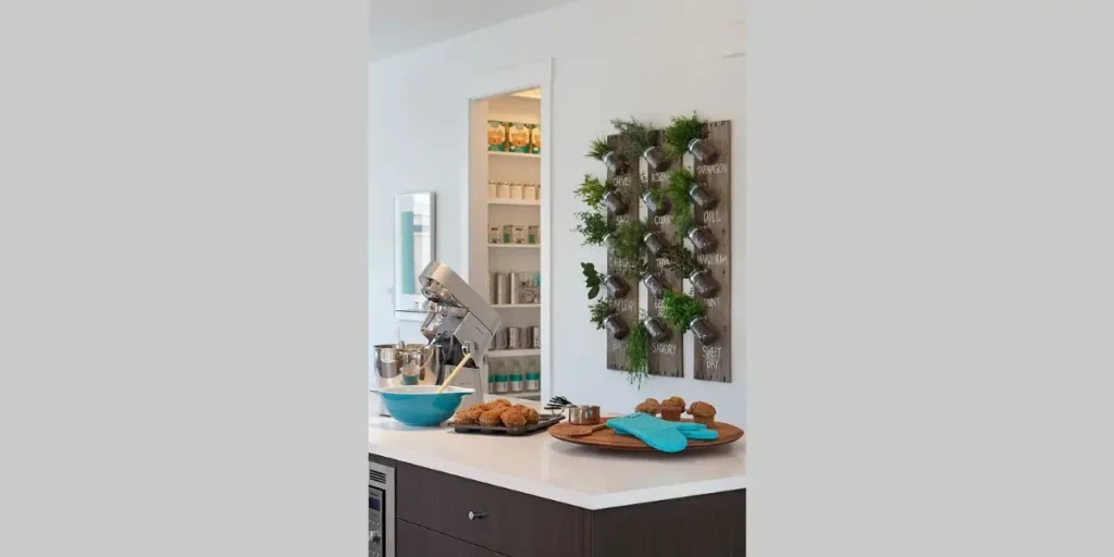 Vertical Herb Garden Wall