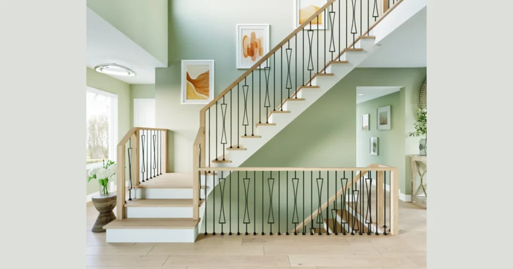 LED Integrated Modern Railing for Contemporary Homes