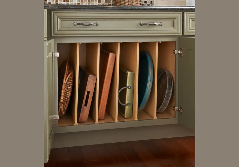 Vertical Tray Storage