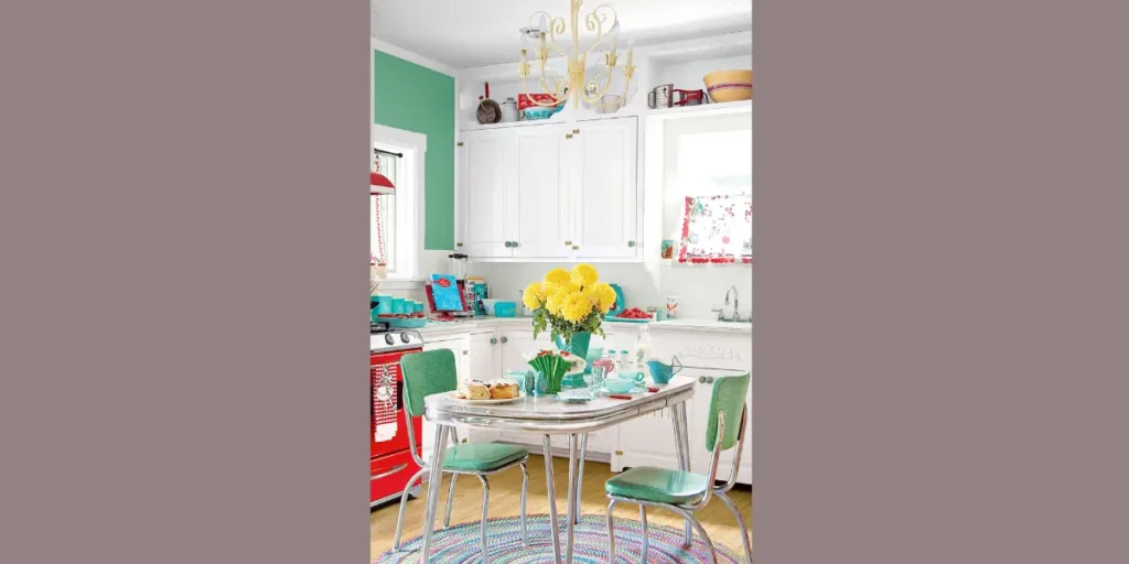 Vintage Kitchen Table Decor