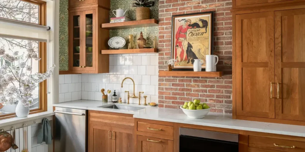 Vintage Style Kitchen Cabinets