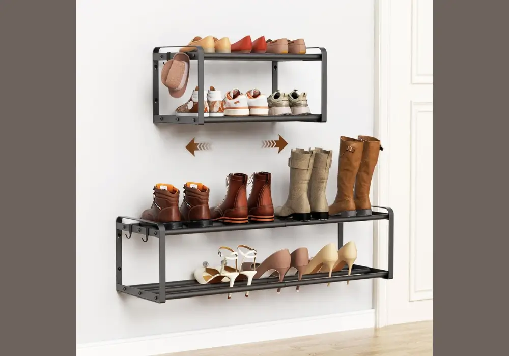 Wall-Mounted Shoe Racks