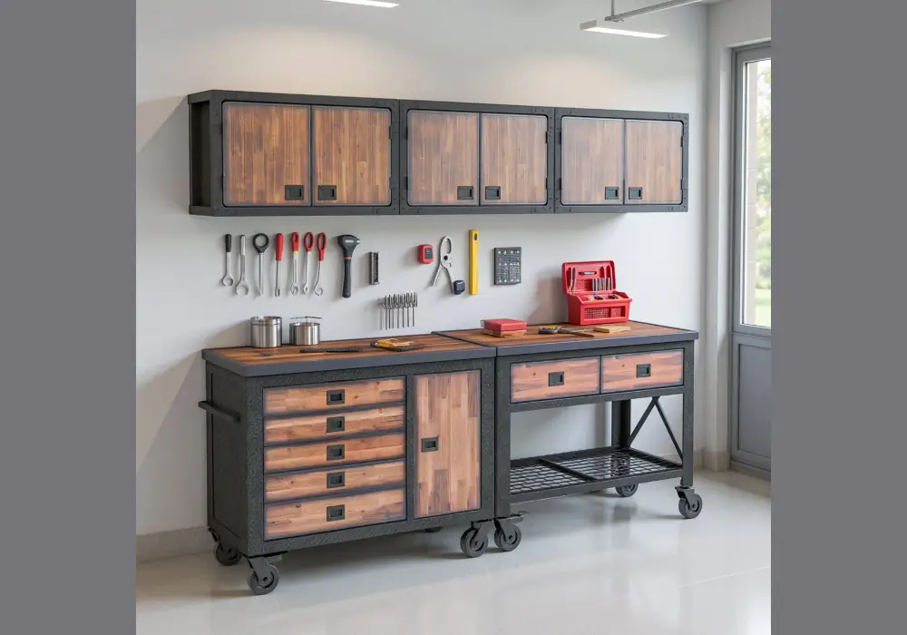 Wall-Mounted Tool Cabinets