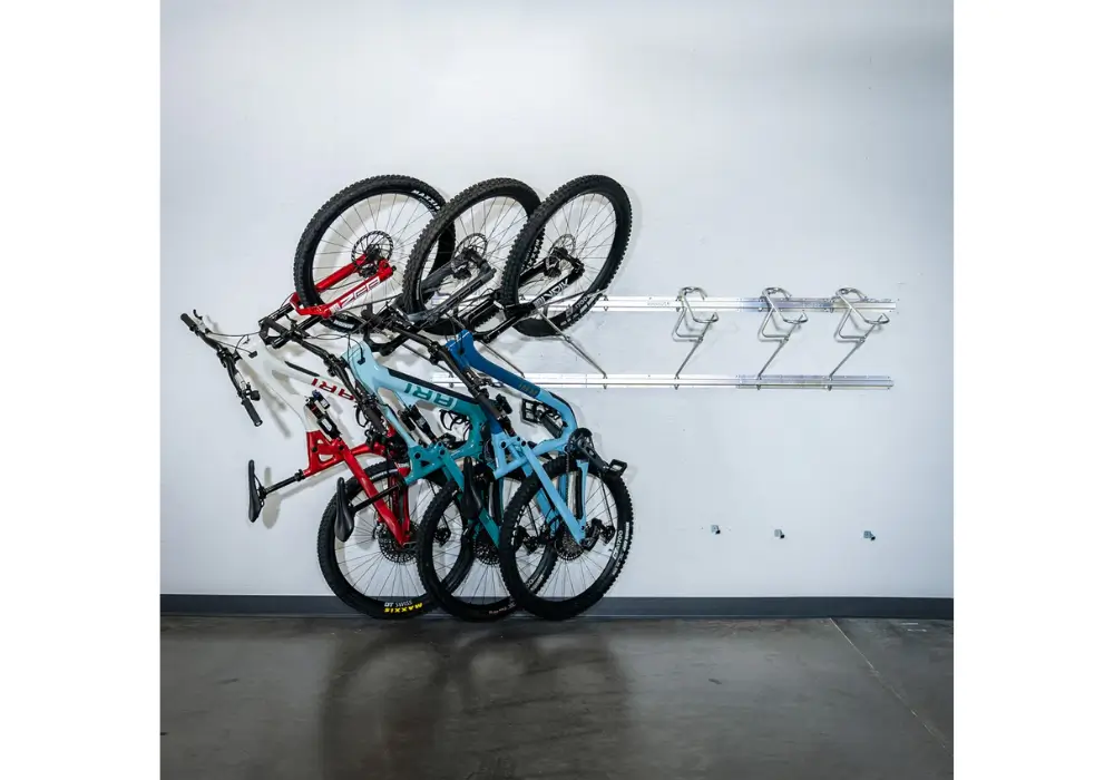 Wall-Mounted Vertical Bike Rack