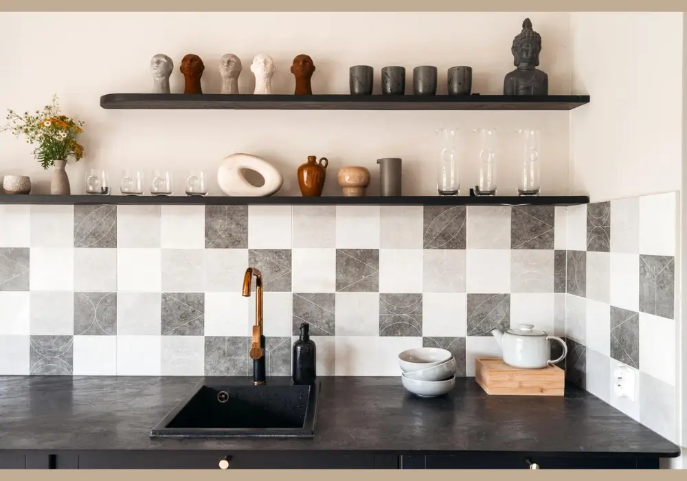 Window with Built-In Shelf