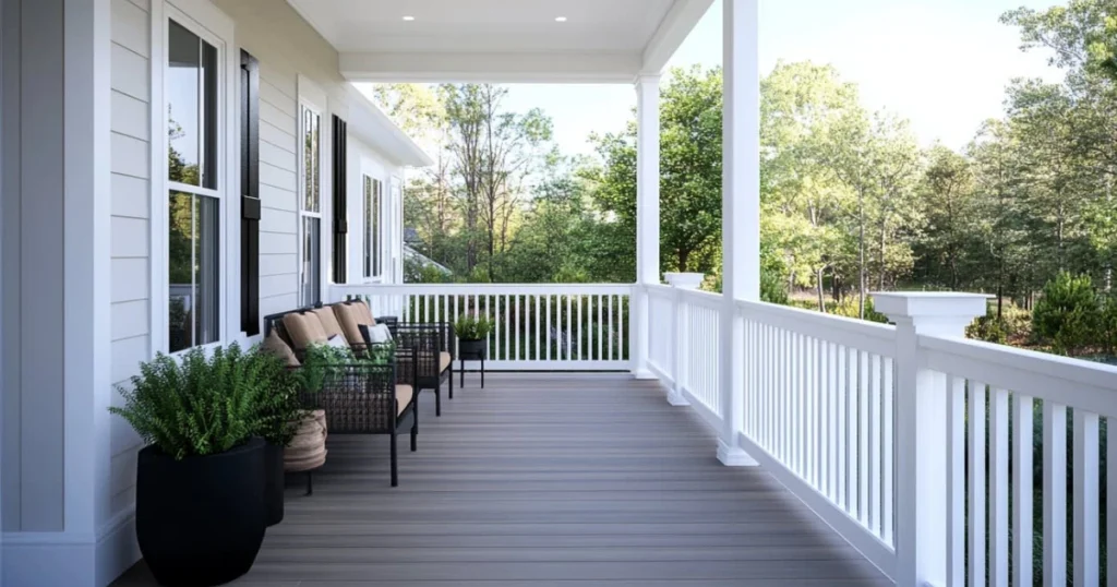 Wooden Balcony Railing Ideas for a Warm Look