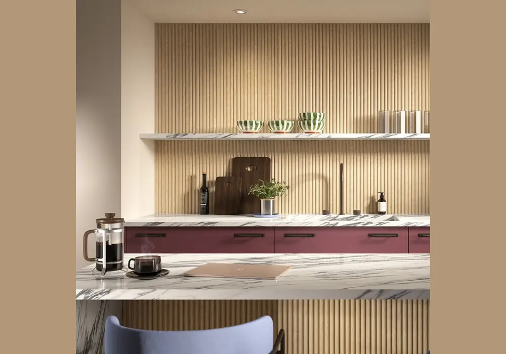 Wooden Panel Wall