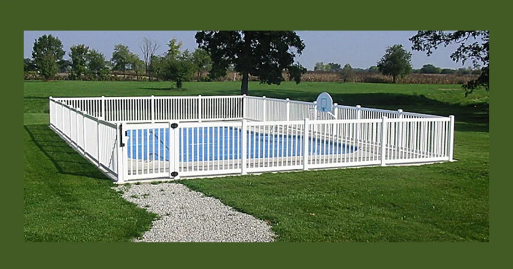 PVC Pool Railing