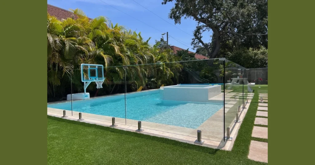 Frameless Glass Pool Railing