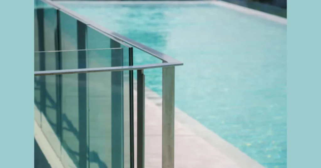 Horizontal Metal Pool Railing
