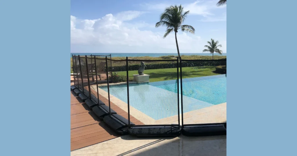 Removable Pool Safety Railing