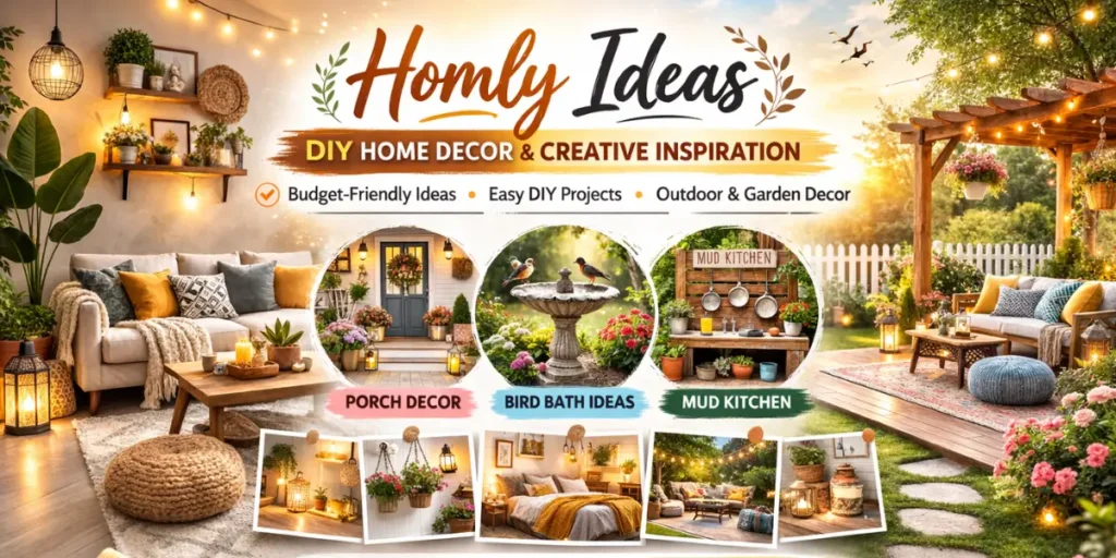 Homly Ideas DIY Home Decor Creative Budget Ideas Homly Ideas DIY Home Decor Creative Budget Ideas