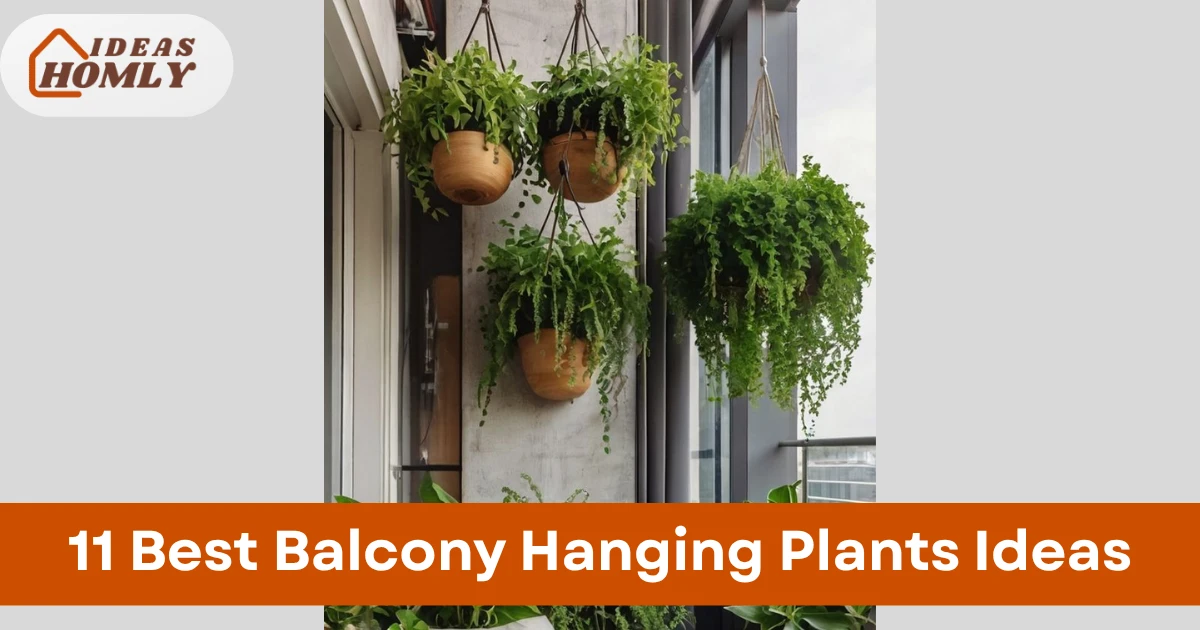 Balcony Hanging Plants Ideas