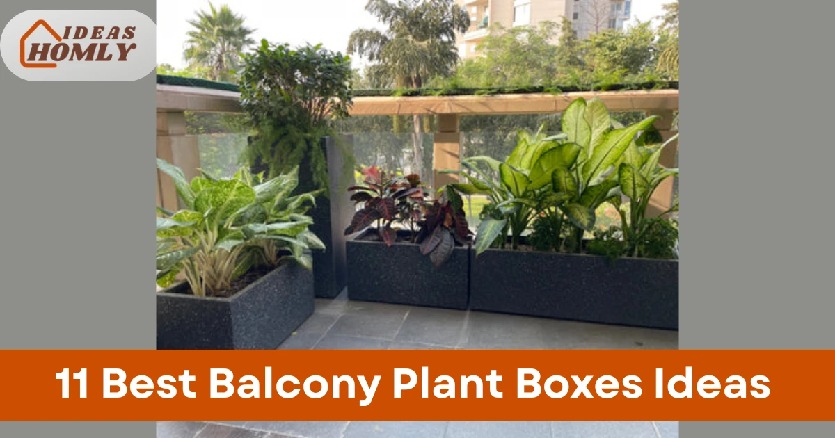 Balcony Plant Boxes Ideas