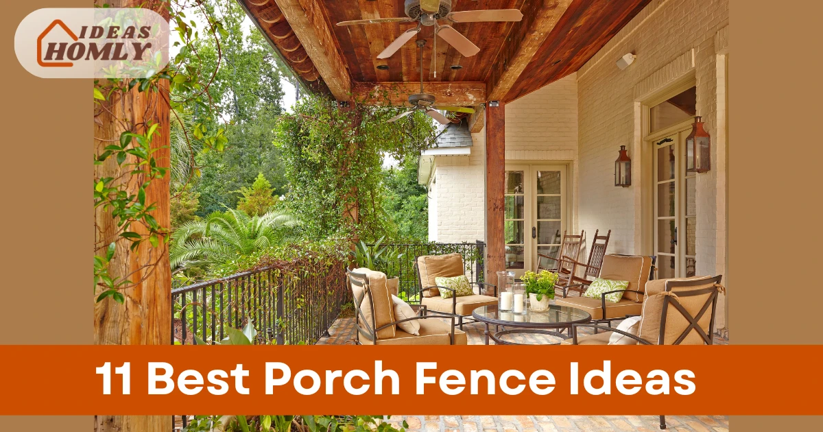 Porch Fence Ideas