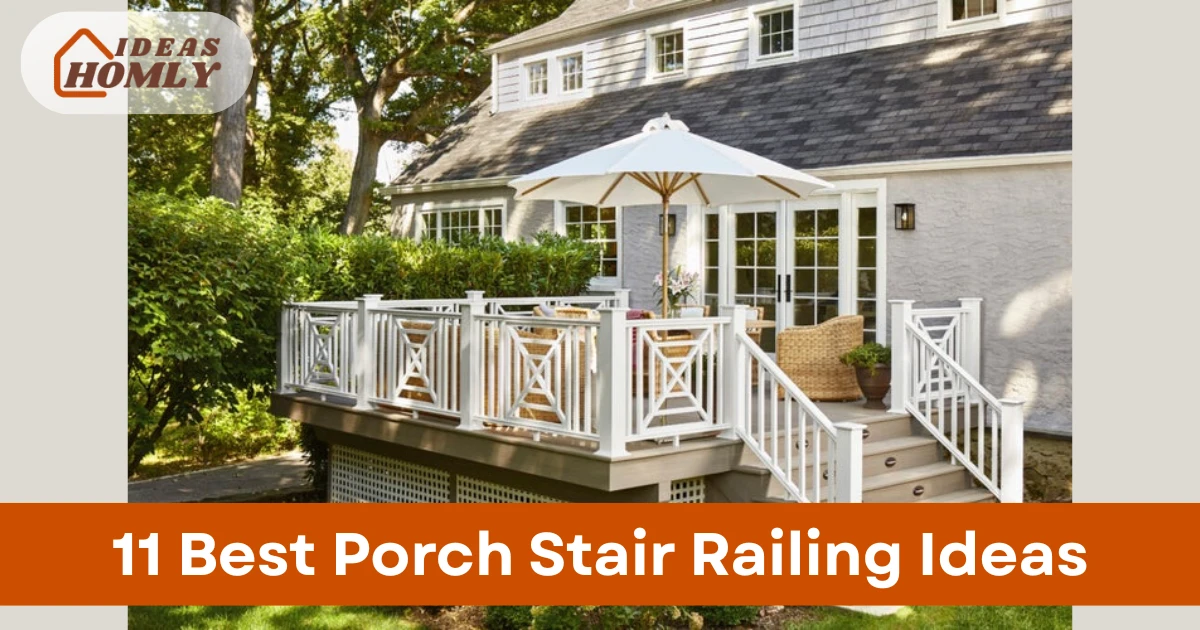 Porch Stair Railing Ideas