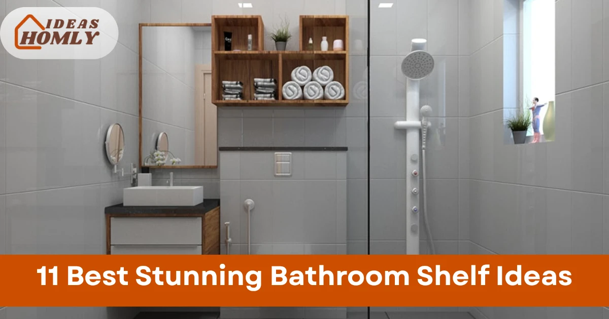 Stunning Bathroom Shelf Ideas