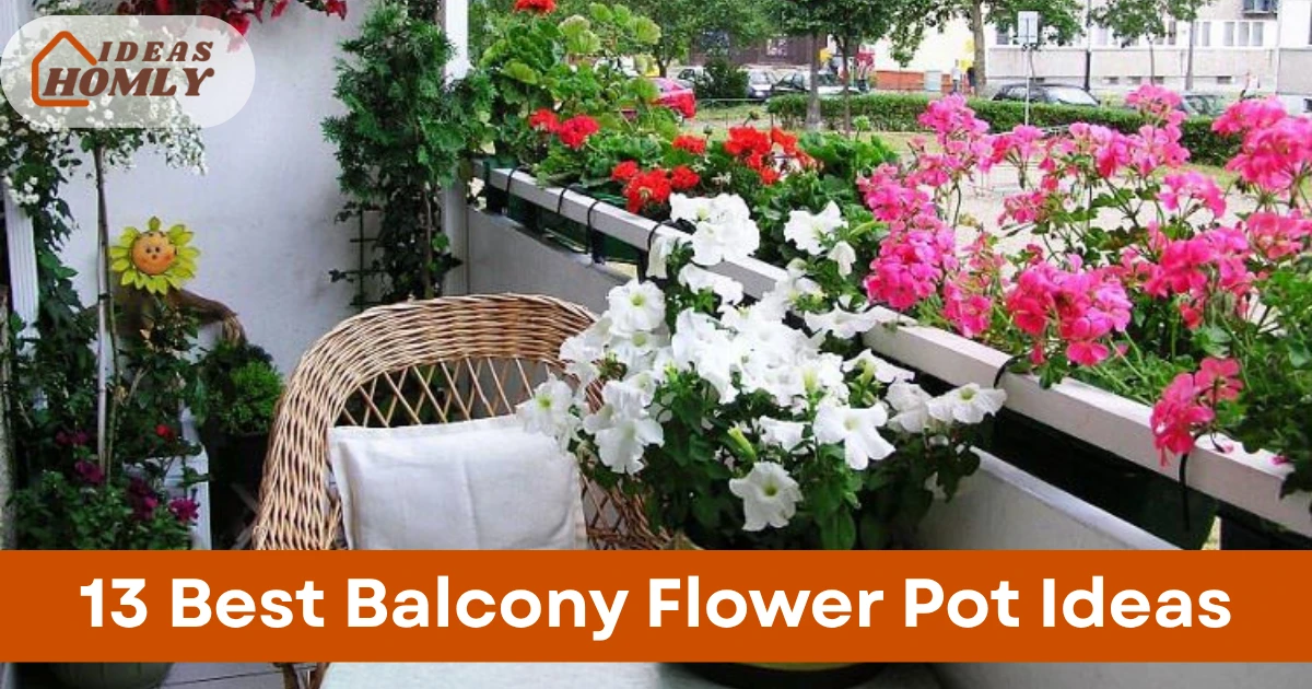 Balcony Flower Pot Ideas