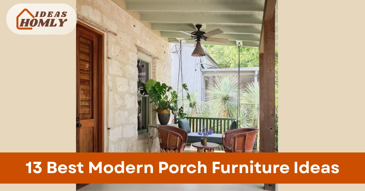 Modern Porch Furniture Ideas