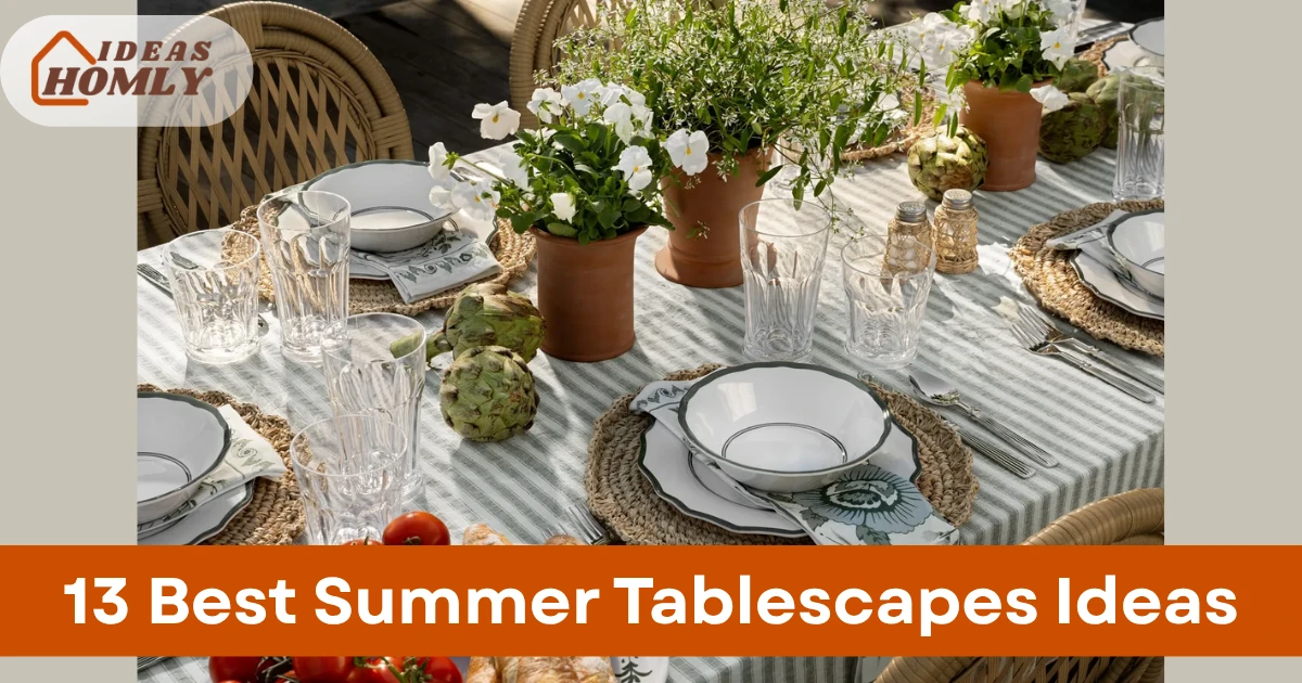 Summer Tablescapes Ideas