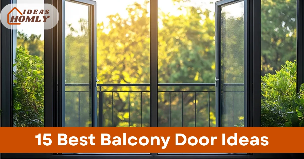 Balcony Door Ideas