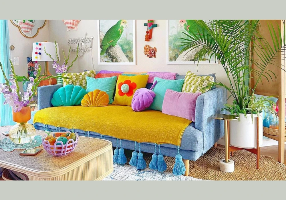 Abstract Art Funky Throw Pillows for Creative Homes