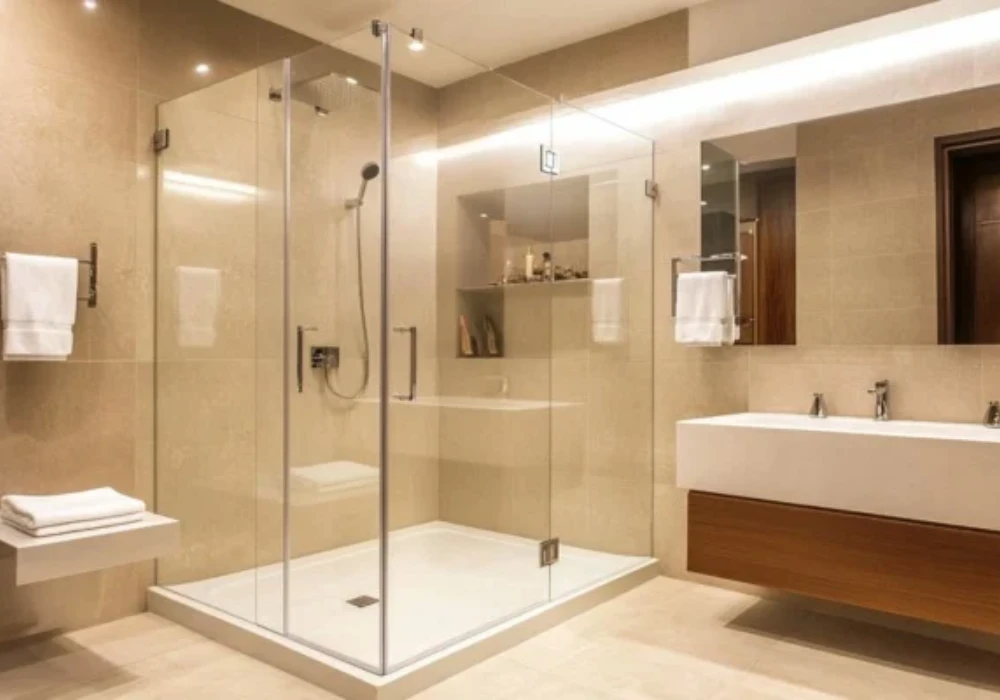 Add Glass and Transparent Elements for a Clean Summer Feel