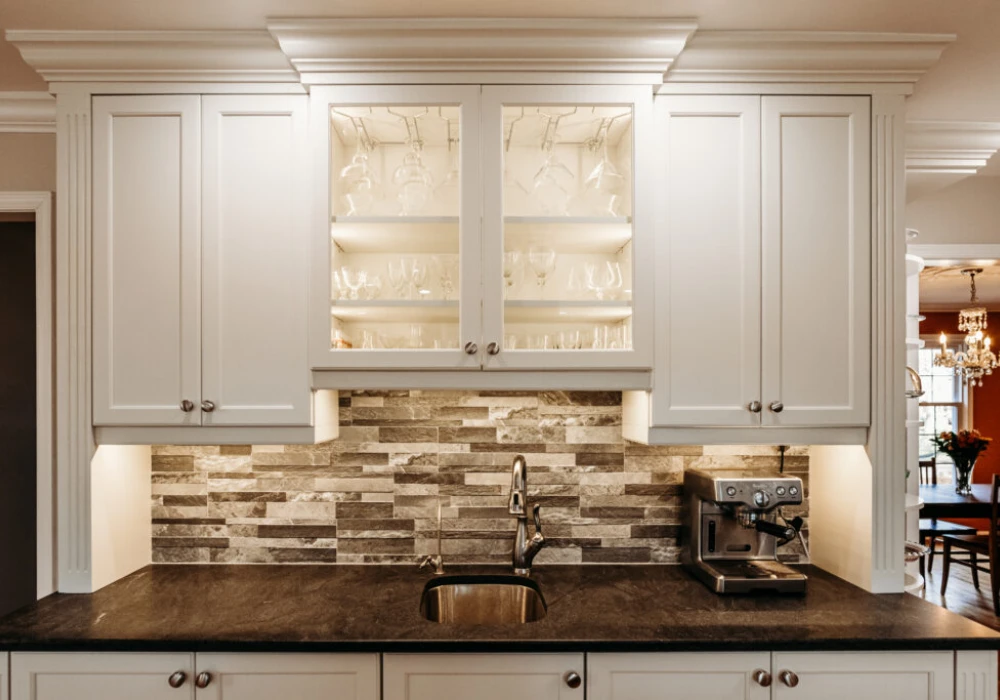 Add Reflective Backsplash for Heat Reduction